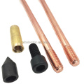 Exporter high quality hot dip ground rod copper ground rod